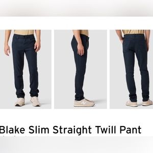 Hudson Jeans Blake Slim Straight in Navy sz 40w 36L
